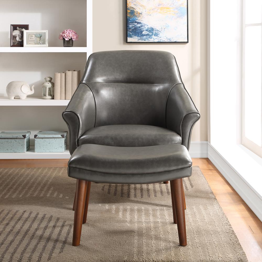 Waneta Chair and Ottoman. Picture 7