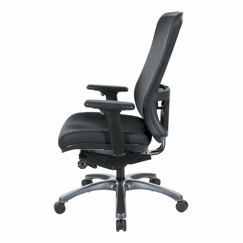 ProGrid High Back Chair in Dillon Black, 97720-R107. Picture 3