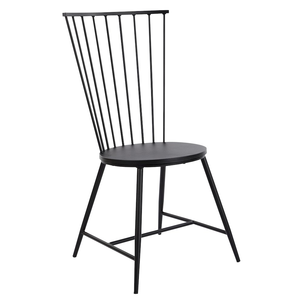 Bryce Dining Chair with Black Finish, BRY6519-3. Picture 1