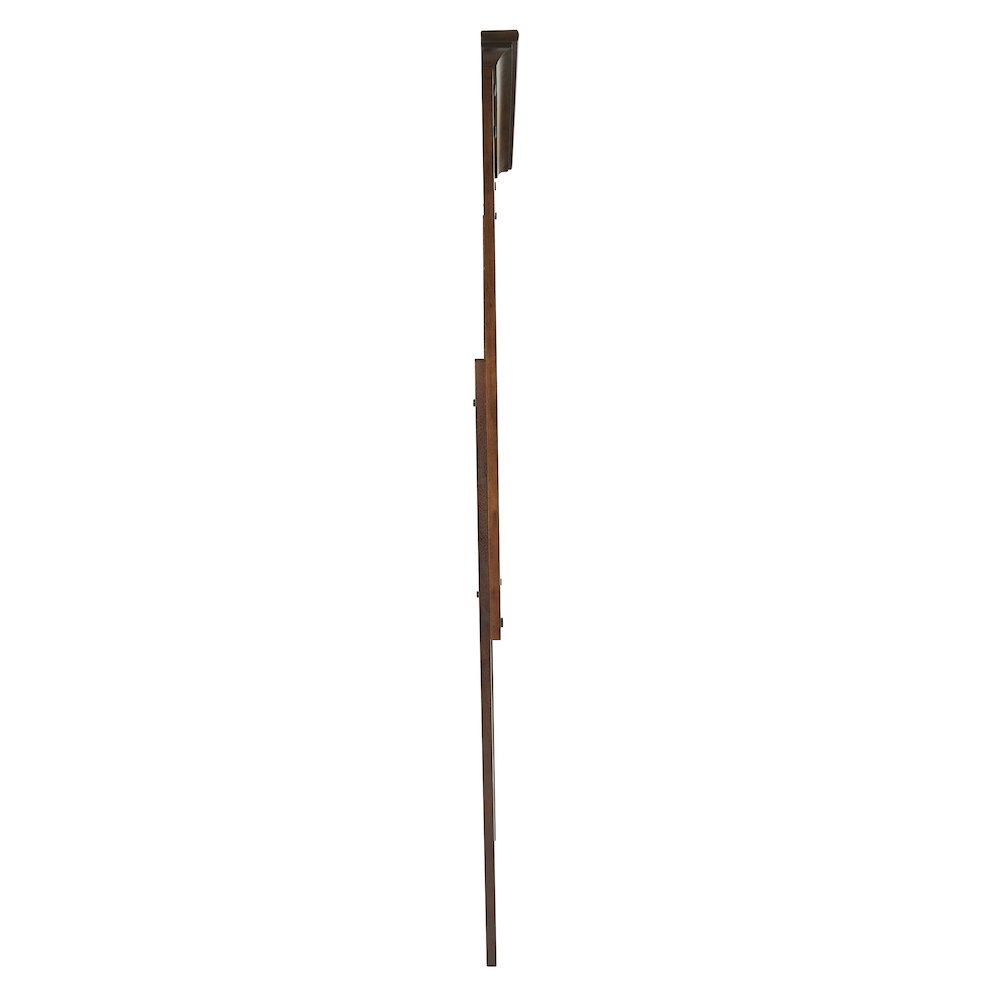 Modern Mission Mirror in Vintage Oak Finish, BP-4201-03K. Picture 2