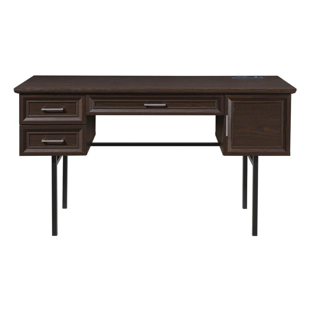 Jefferson Executive Desk W/Power. Picture 1
