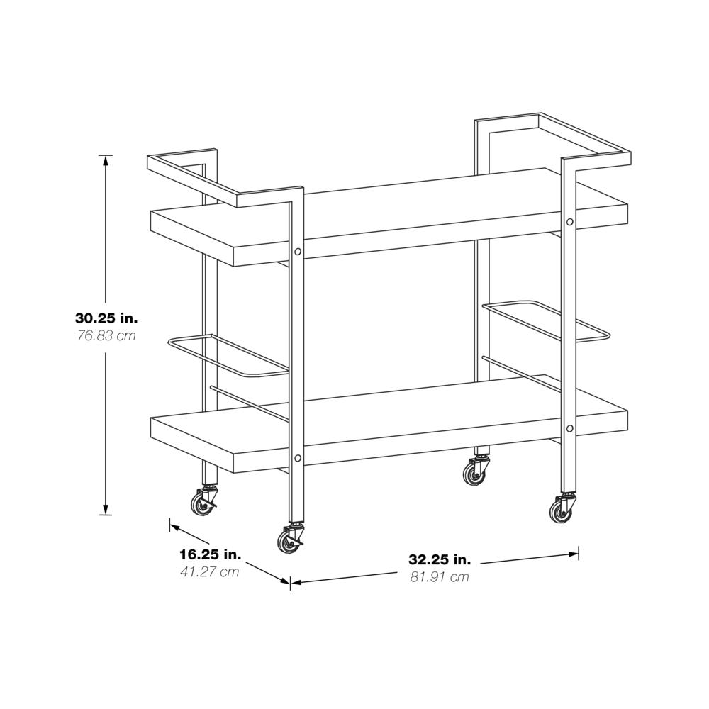 Alios Serving Cart. Picture 3