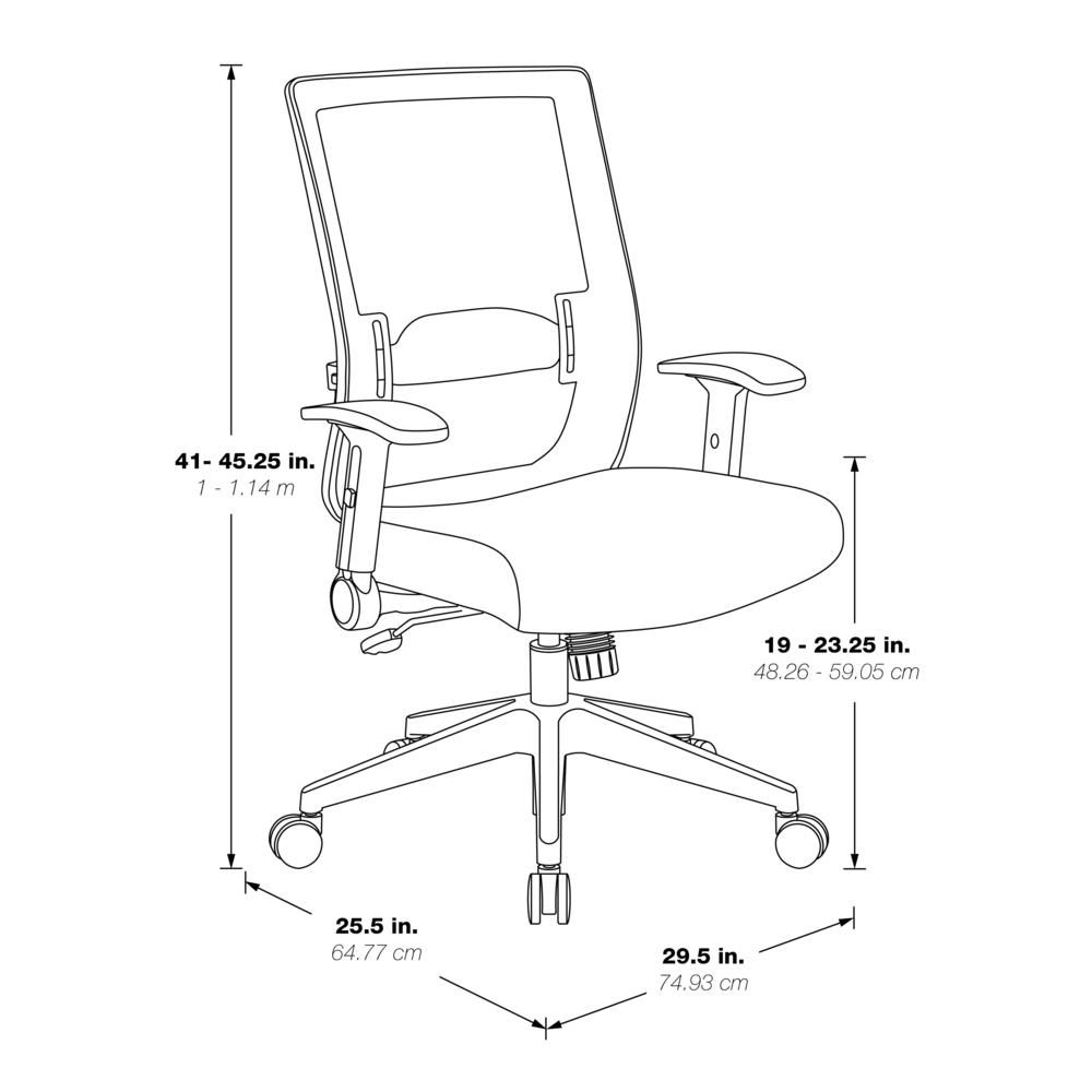 Matrix Back Managers Chair. Picture 3