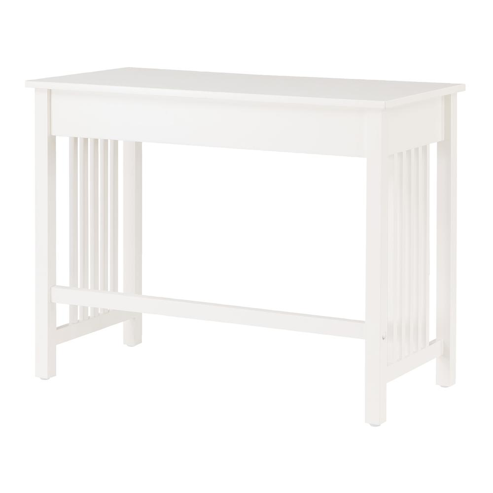 Sierra Writing Desk, White Finish. Picture 6