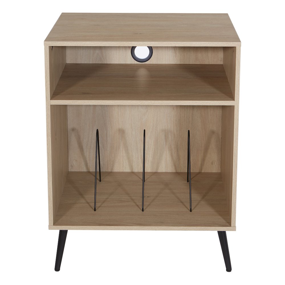 Retro Record Player Stand w/ Album. Picture 3