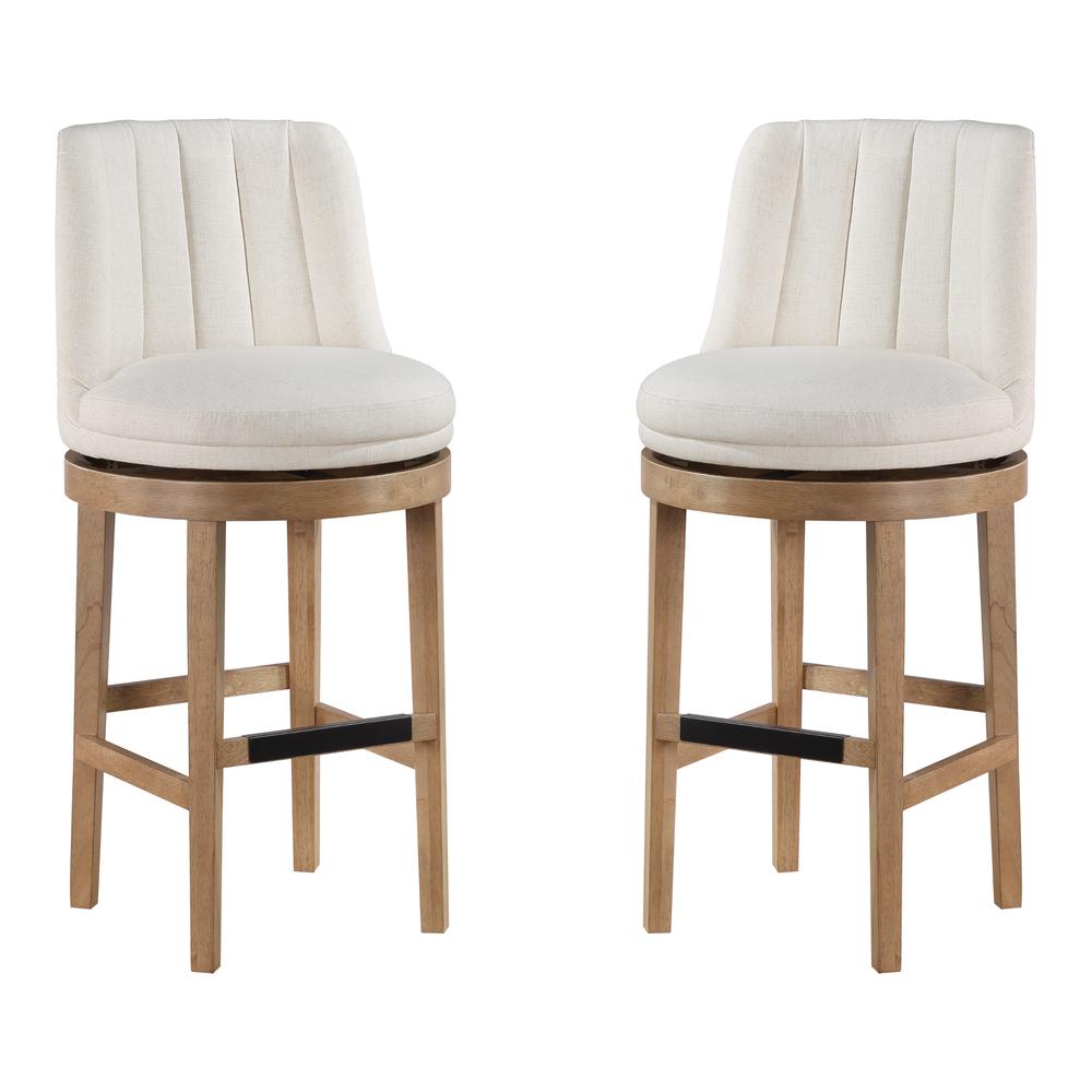 Rowan 2-Pack Swivel Barstool. Picture 1