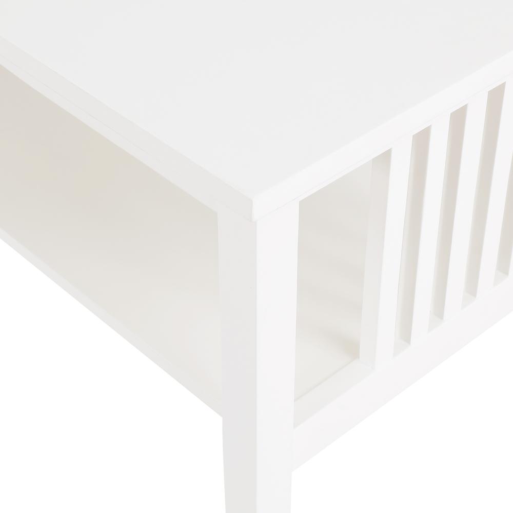 Sierra Coffee Table, White Finish. Picture 7
