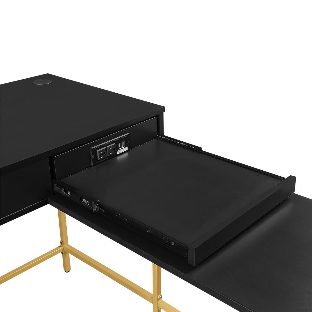 Modern Life Desk in Black. Picture 12