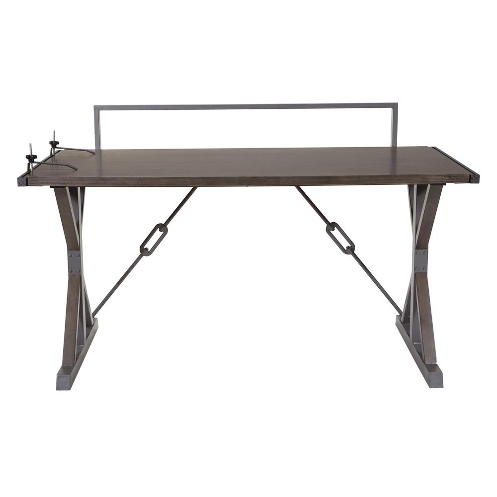 Creator Instructable Desk in Grey, CRE25-GRY. Picture 3