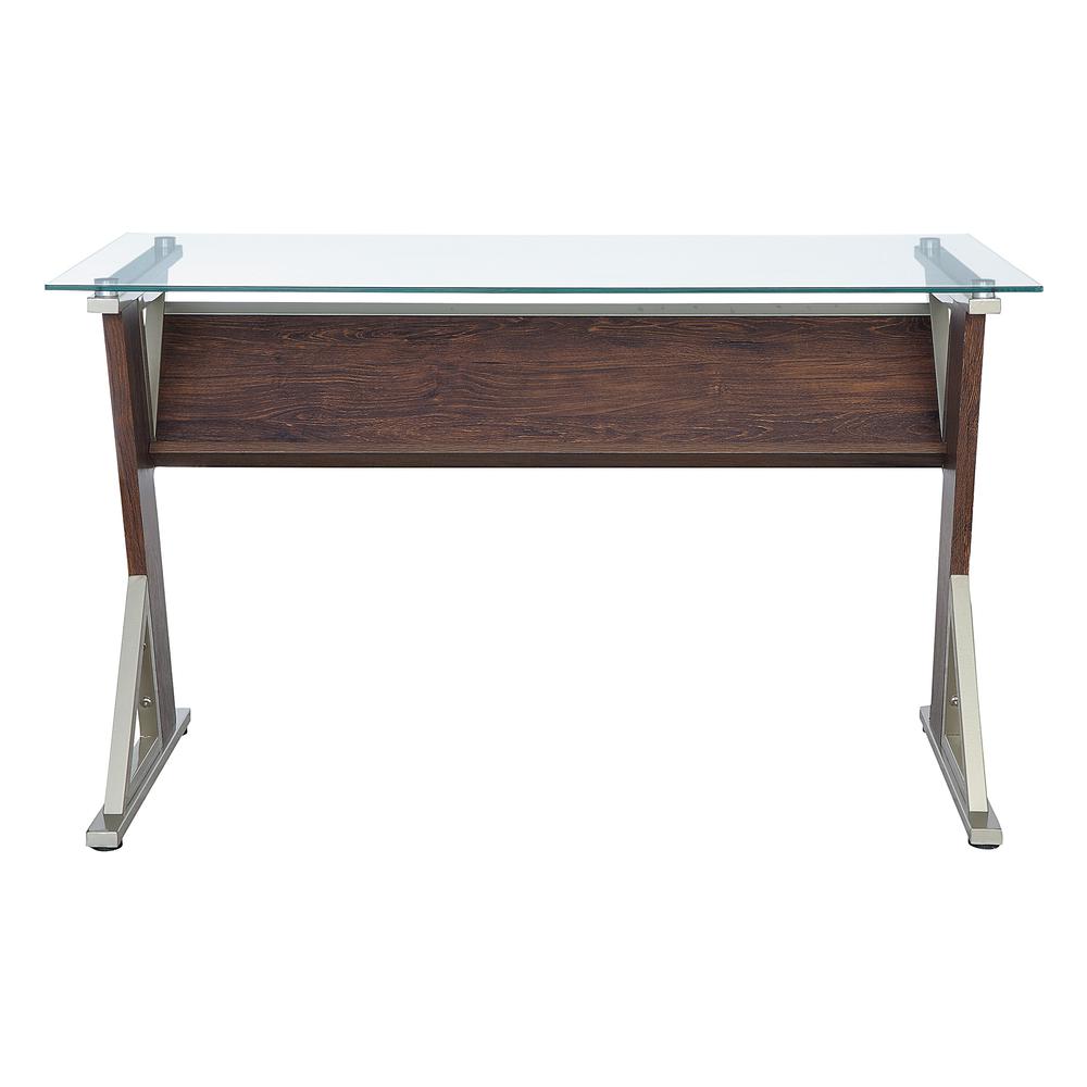 Zenos 48" Desk in Traditional Cherry. Picture 3