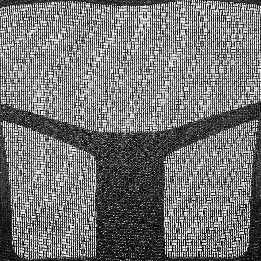 ProGrid Mesh Back Visitor’s Chair in FreeFlex Coal Fabric with Arms. Picture 8
