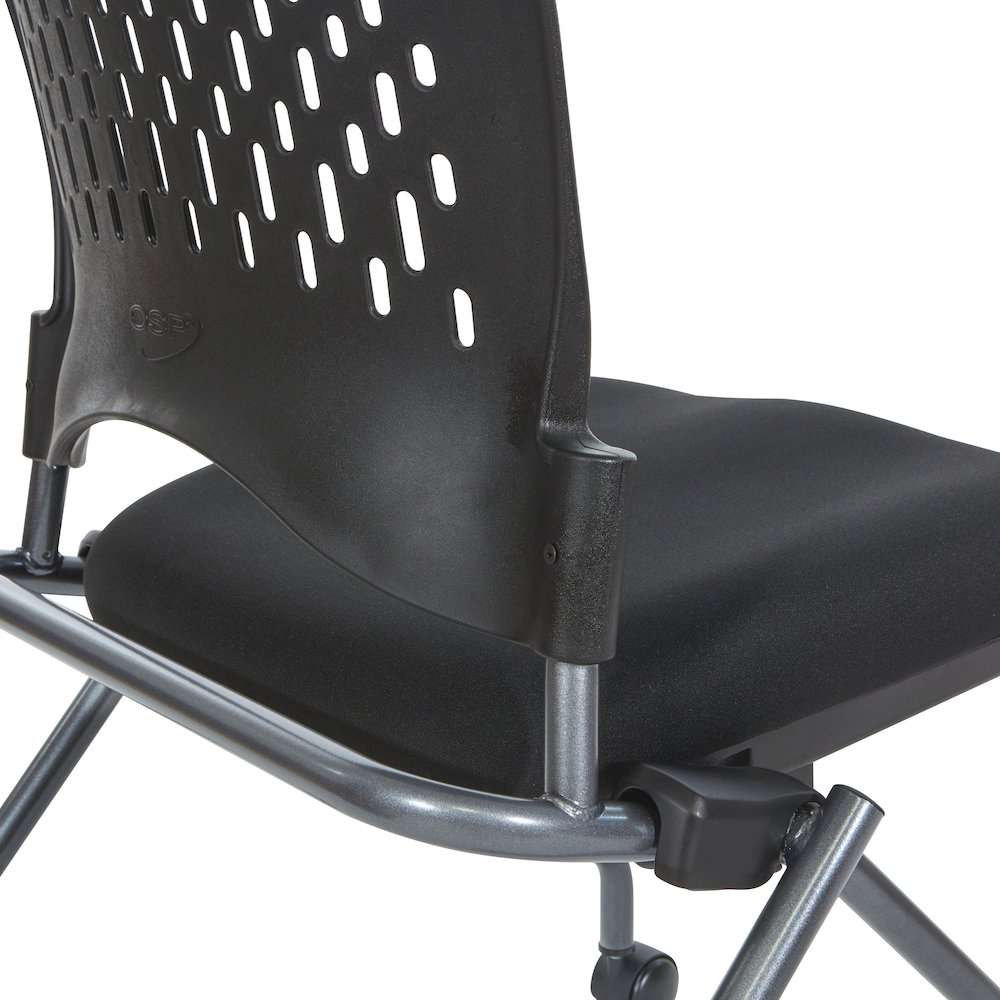 Deluxe Armless Folding Chair. Picture 5