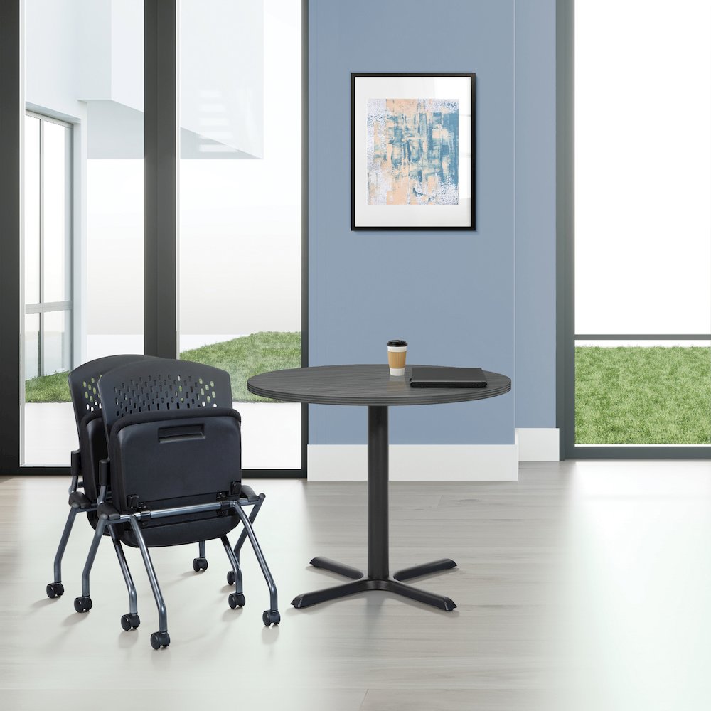 Deluxe Armless Folding Chair. Picture 18