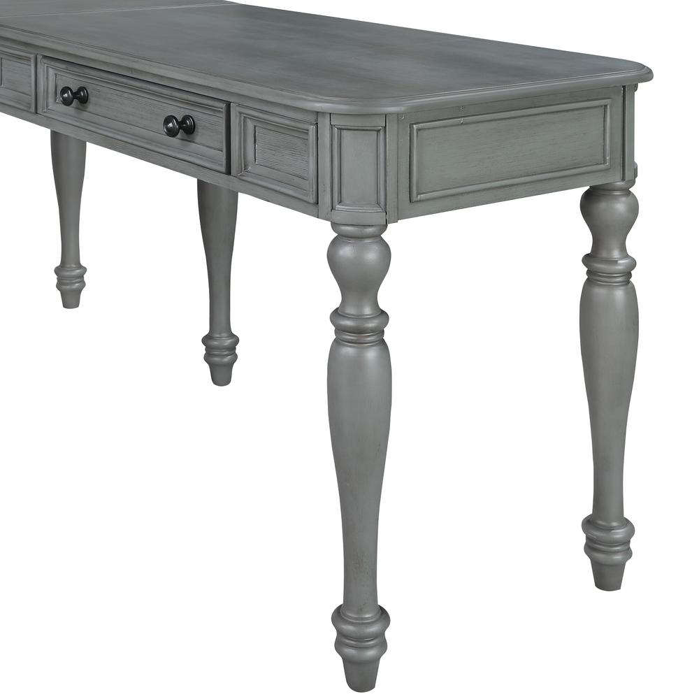 Country Meadows L-Shaped Desk w/PWR. Picture 10