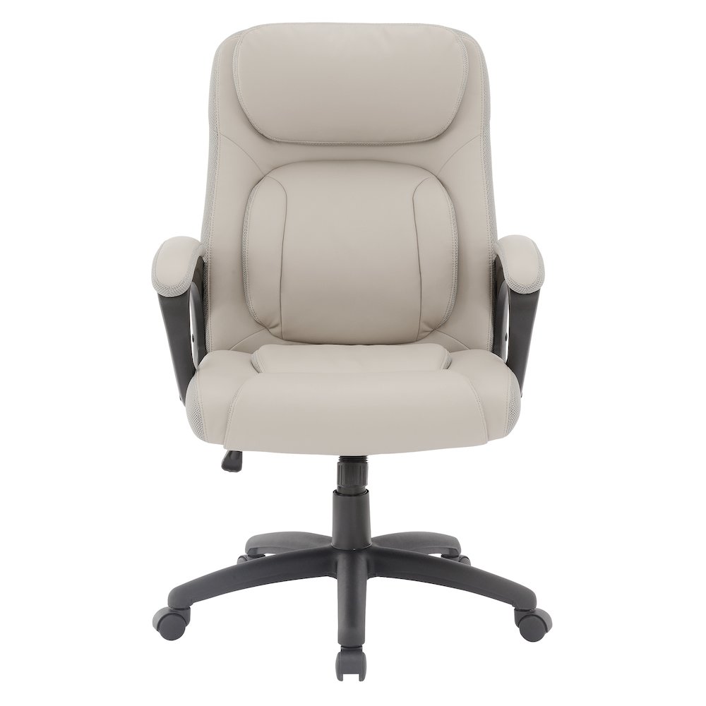 Faux Leather Manager's Chair. Picture 3