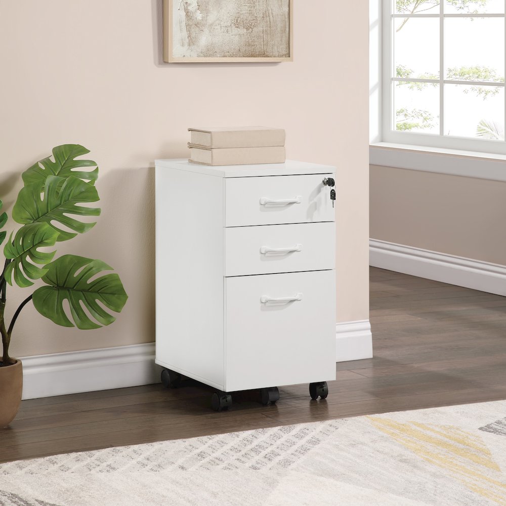 Prado 3-Drawer Mobile File Cabinet. Picture 8
