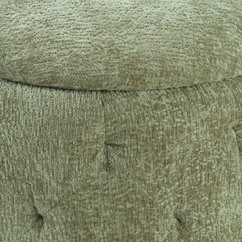 Erindale Round Storage Ottoman. Picture 5