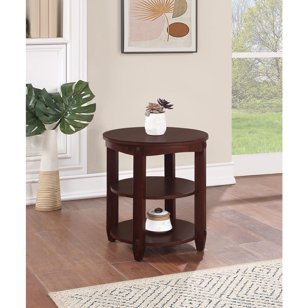 Lane End Table, Espresso. Picture 5