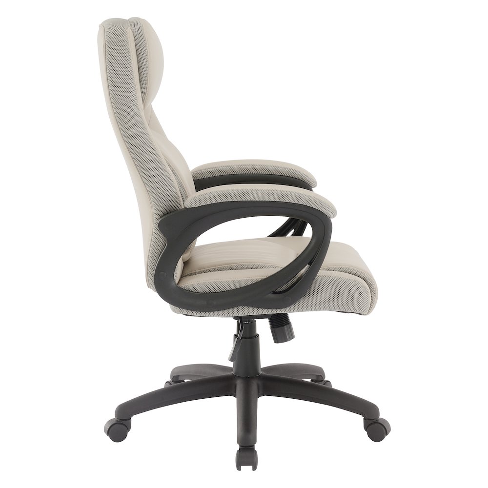 Faux Leather Manager's Chair. Picture 4