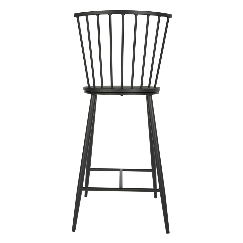Bryce Counter Stool 26" with Black Metal Frame, BRY6526-3. Picture 4