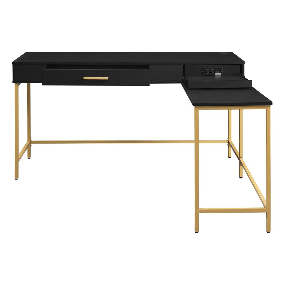 Modern Life Desk in Black. Picture 6