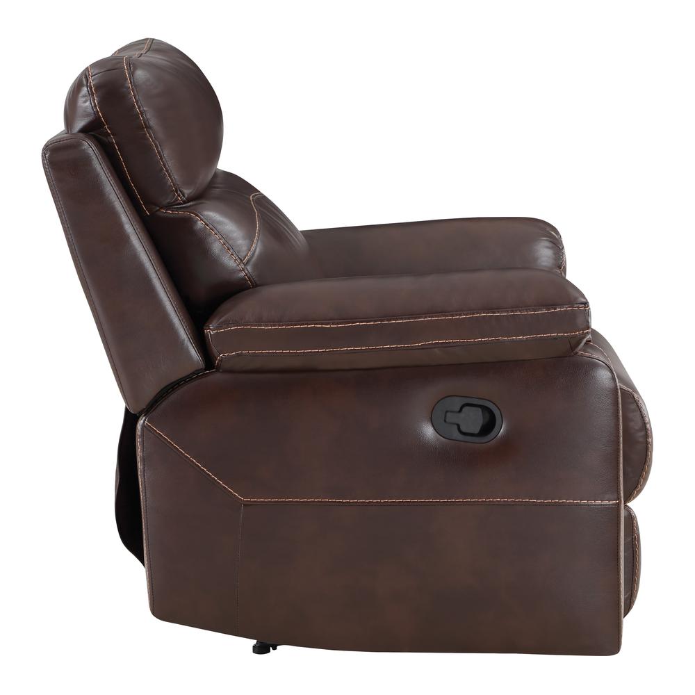 Bryson Recliner With Espresso Faux Leather, BYS-BPU1. Picture 4