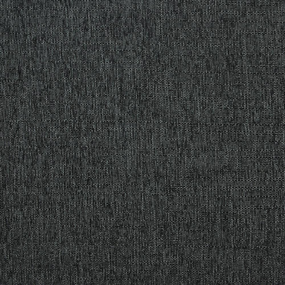 Fletcher Spindle Chair in Charcoal Fabric with Rustic Brown Finish. Picture 7