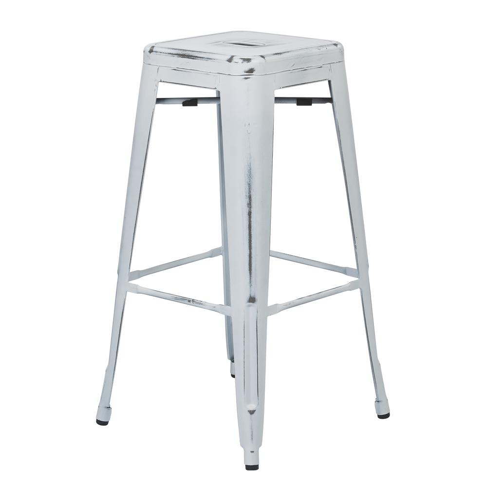 Bristow 30" Antique Metal Barstool. Picture 1