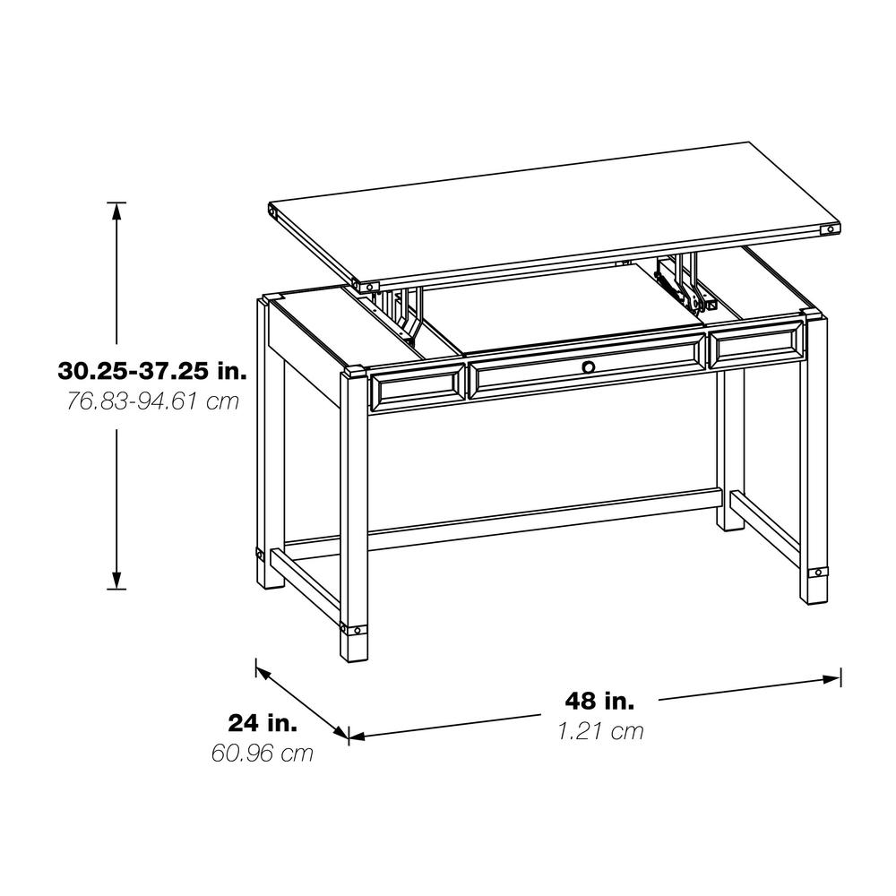 Baton Rouge Lift Desk. Picture 3