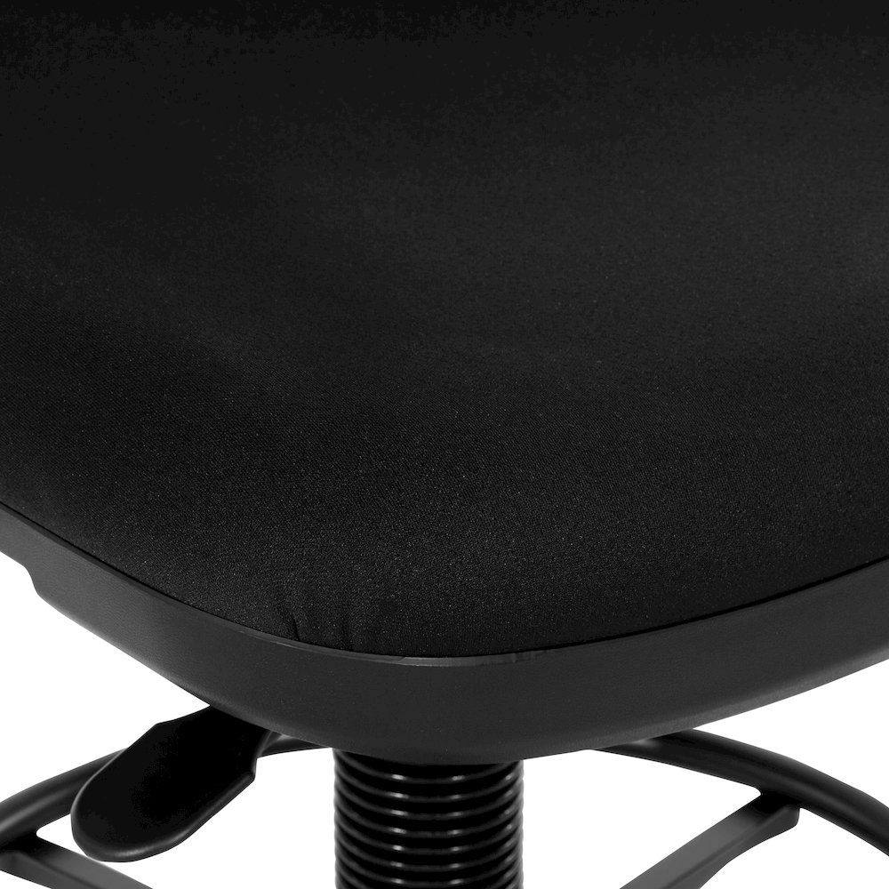 Soft PU Padded Back Frame with Breathable ProGrid Mesh Back Drafting Chair. Picture 8