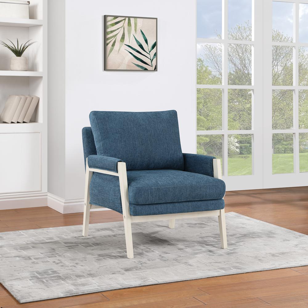 Kade Wood Frame Armchair. Picture 5