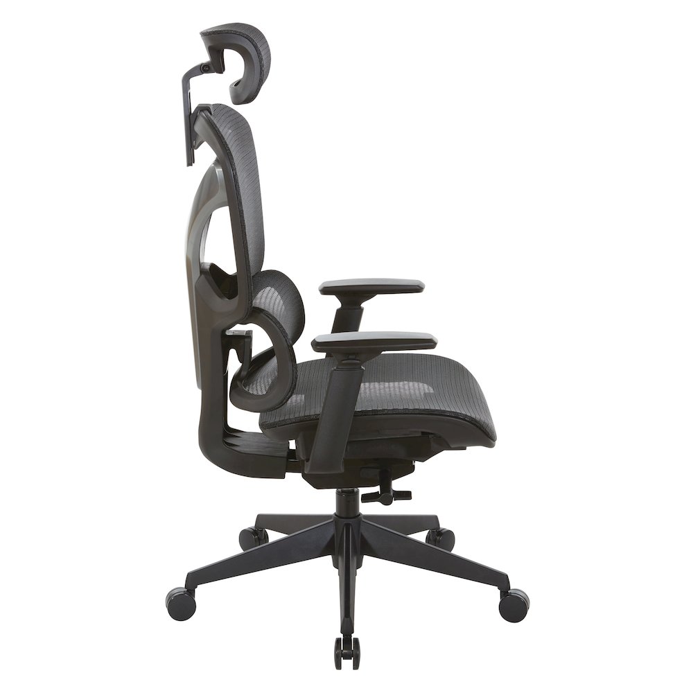 Mesh Back Manager’s Chair with Headrest. Picture 5