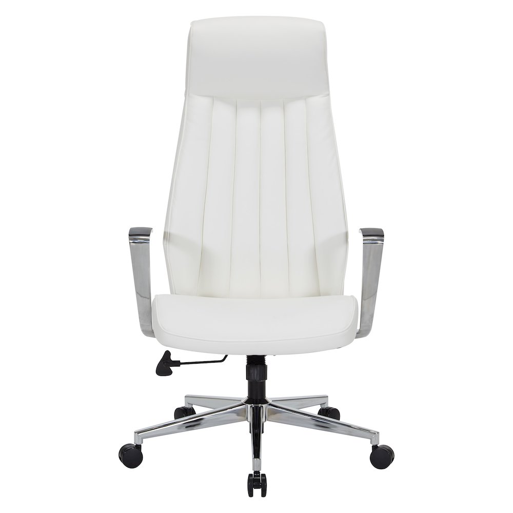 High-Back Ion Technology in Dillon snow Chair with Fixed Padded Aluminum Arms. Picture 3