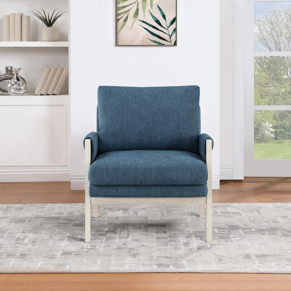 Kade Wood Frame Armchair. Picture 6