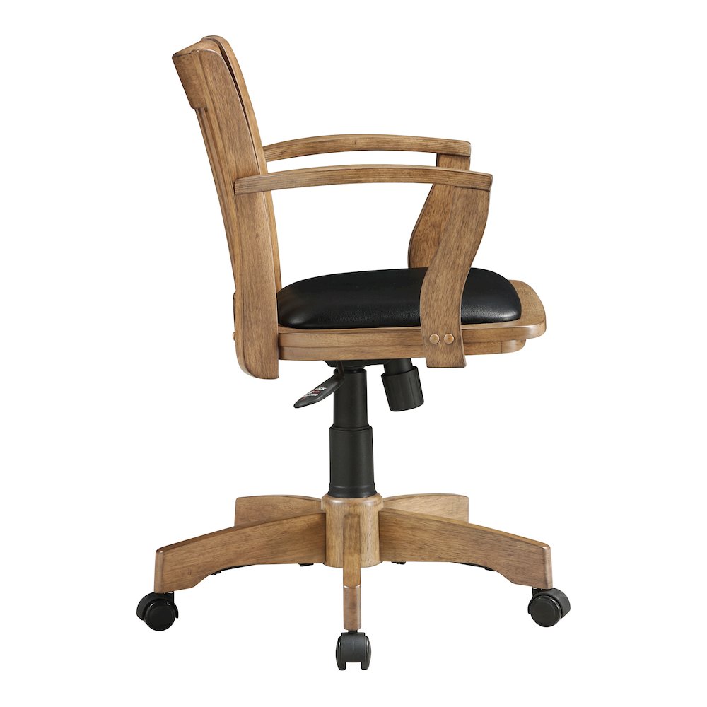 Deluxe Wood Banker's Chair. Picture 3