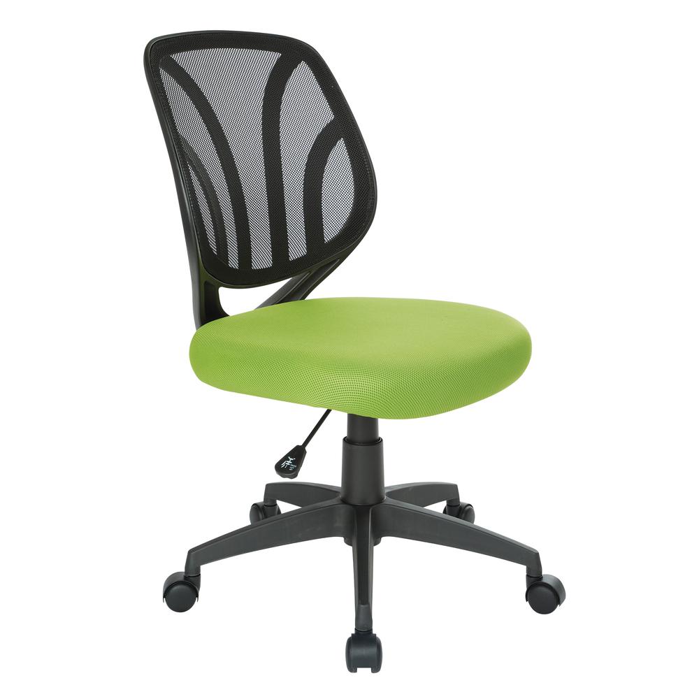 Screen Back Armless Task Chair. Picture 1