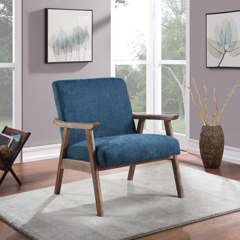 Weldon Armchair, Navy. Picture 6