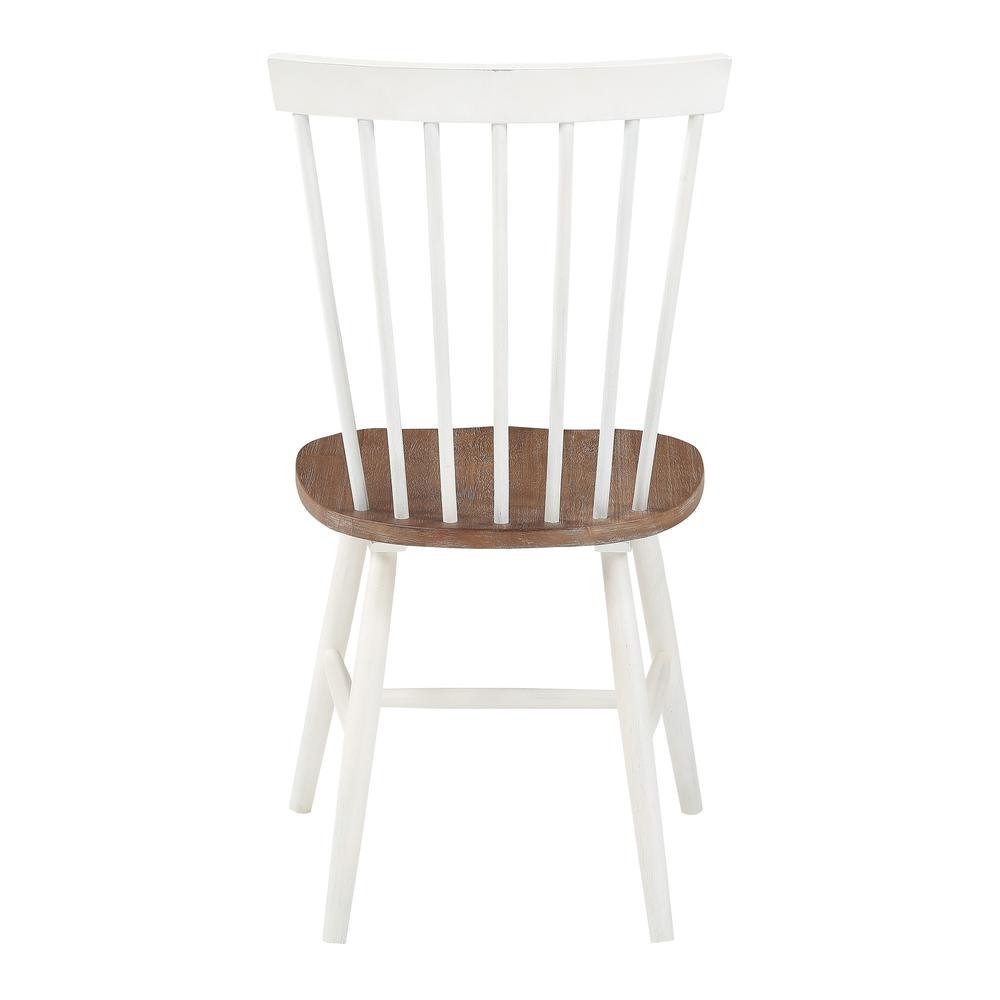 Eagle Ridge Dining Chair with Toffee Finished seat and Cream Base 2 Pack, EAG1787-CMDT. Picture 4