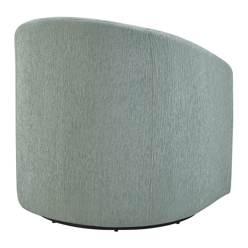 Bella Swivel Chair in Mist Fabric. Picture 4