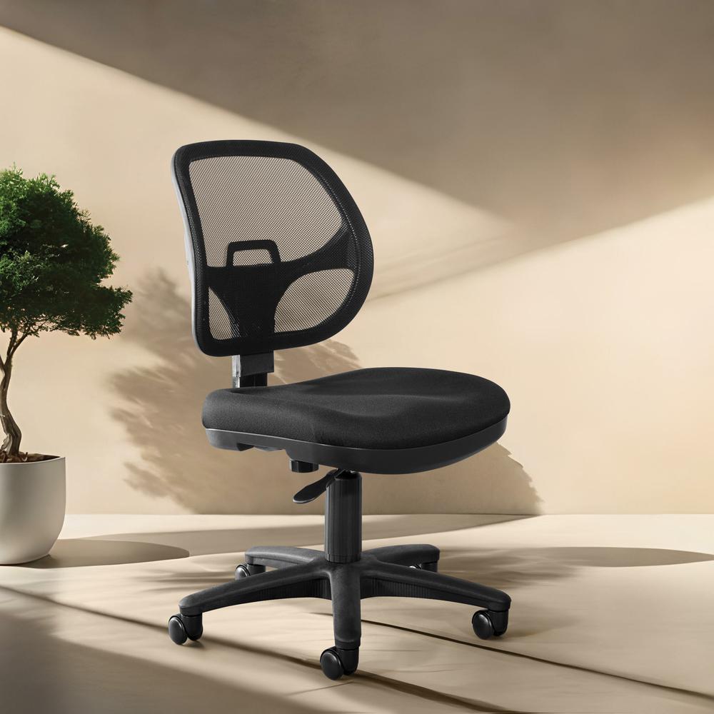 Mesh Screen Back Task Chair with Fabric Seat. Picture 10