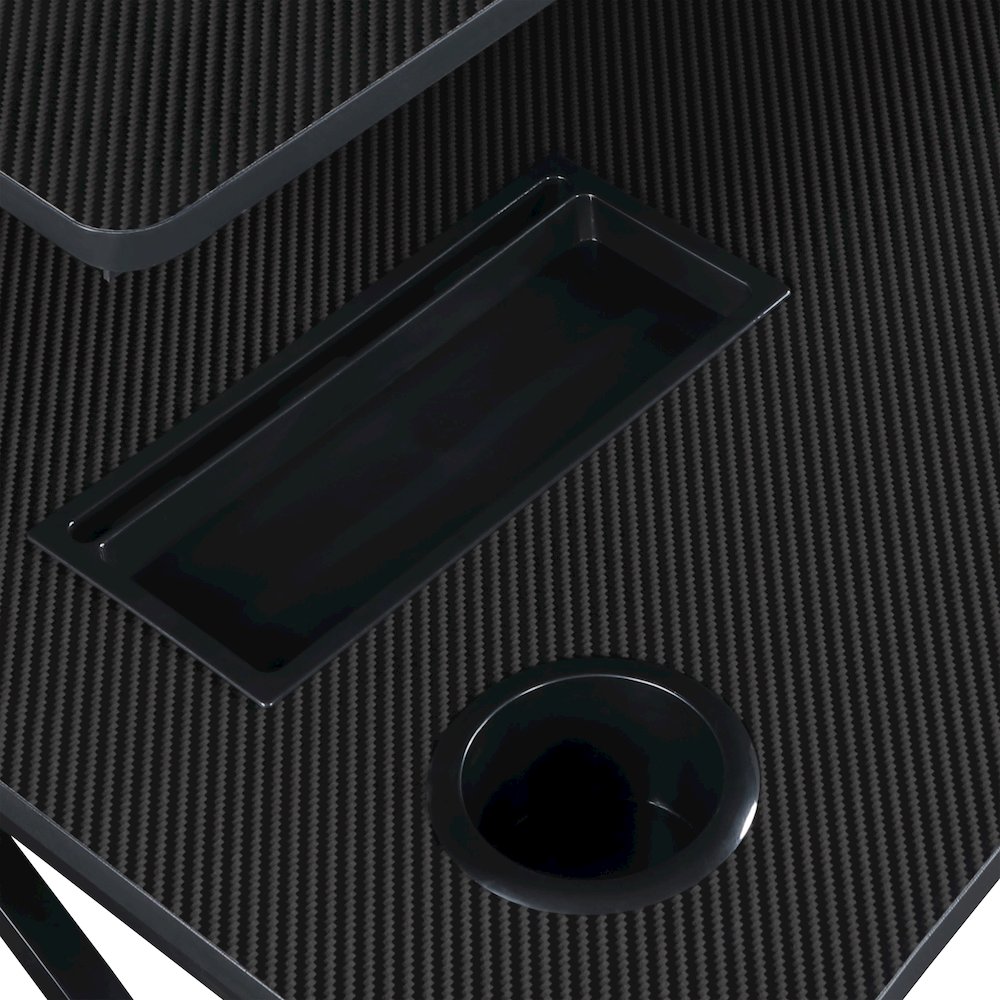 Biome 44" Battlestation Gaming Desk With Bluetooth LED Lights. Picture 9