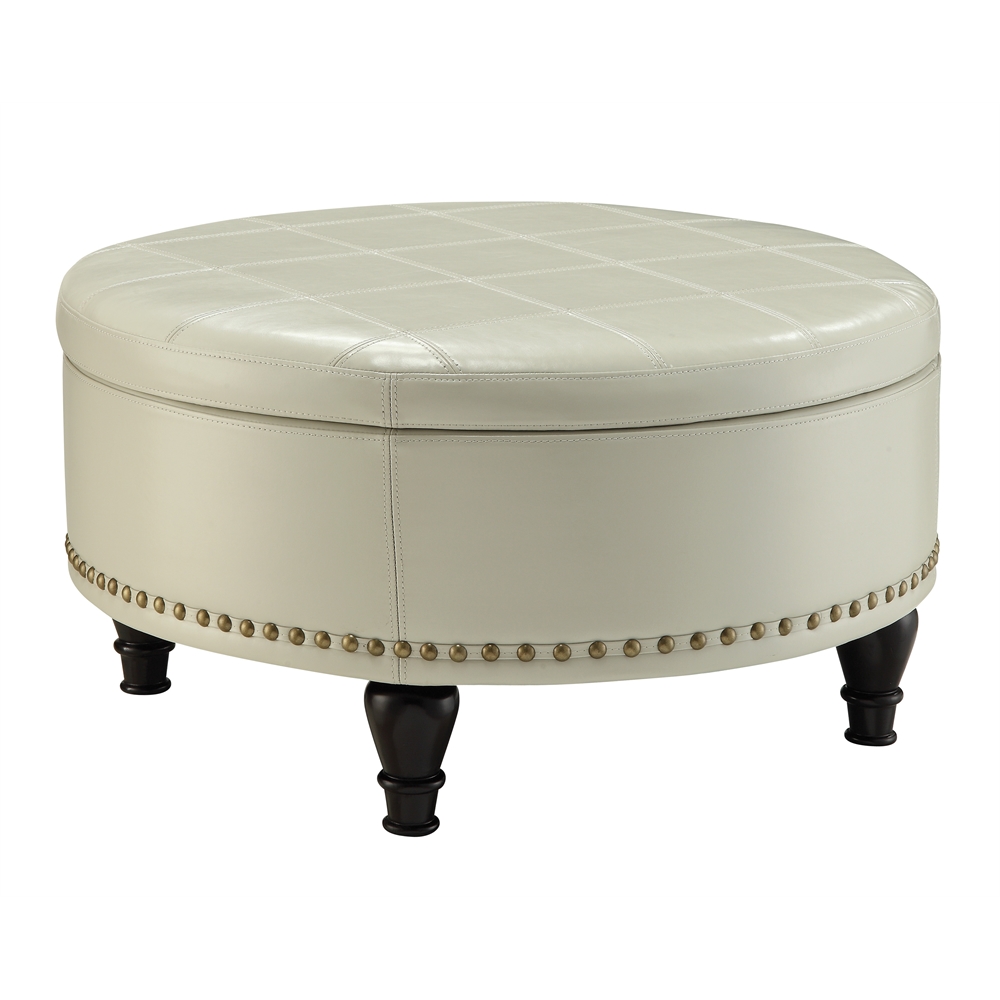 Augusta storage Ottoman. Picture 1