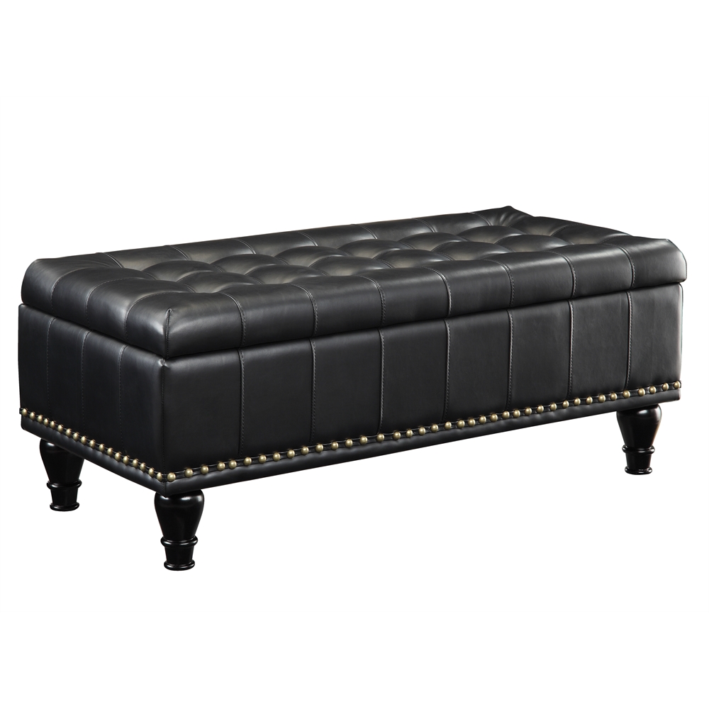Caldwell storage ottoman. Picture 1