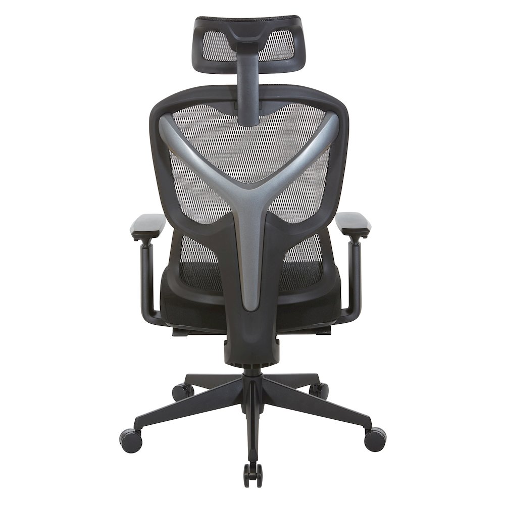 Mesh Back Manager’s Chair with Headrest. Picture 7