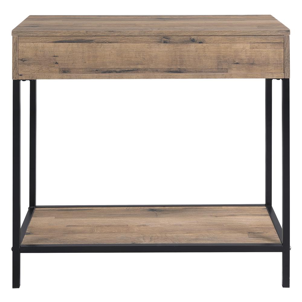 Quinton 30" Foyer Table in Salvage Oak, QTN507-SLV. Picture 5
