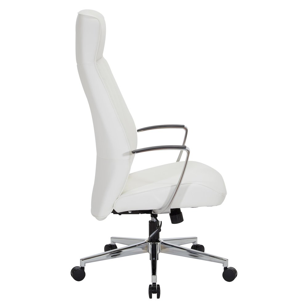 High-Back Ion Technology in Dillon snow Chair with Fixed Padded Aluminum Arms. Picture 4