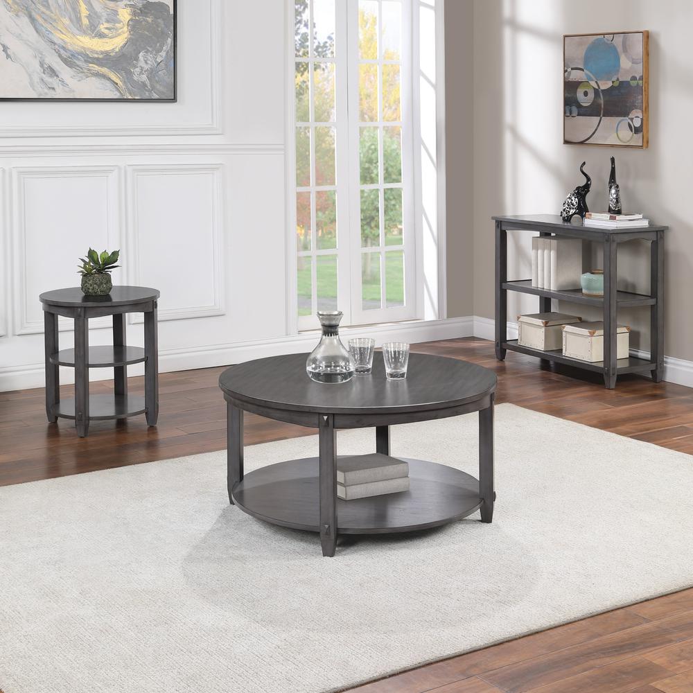 Lane End Table, Slate Grey. Picture 6