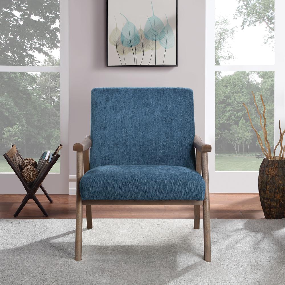 Weldon Armchair, Navy. Picture 7