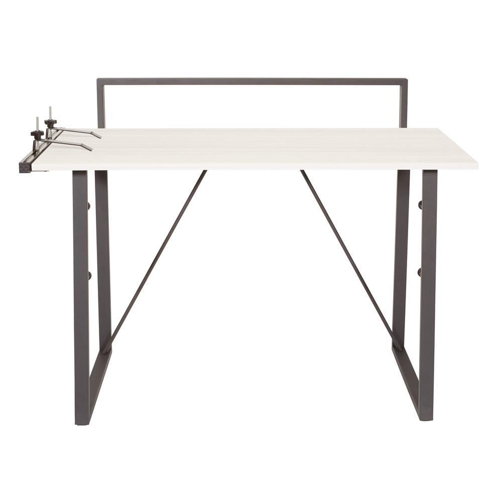 Tinker Desk in Light Grey Finish, TIN25-LTG. Picture 3