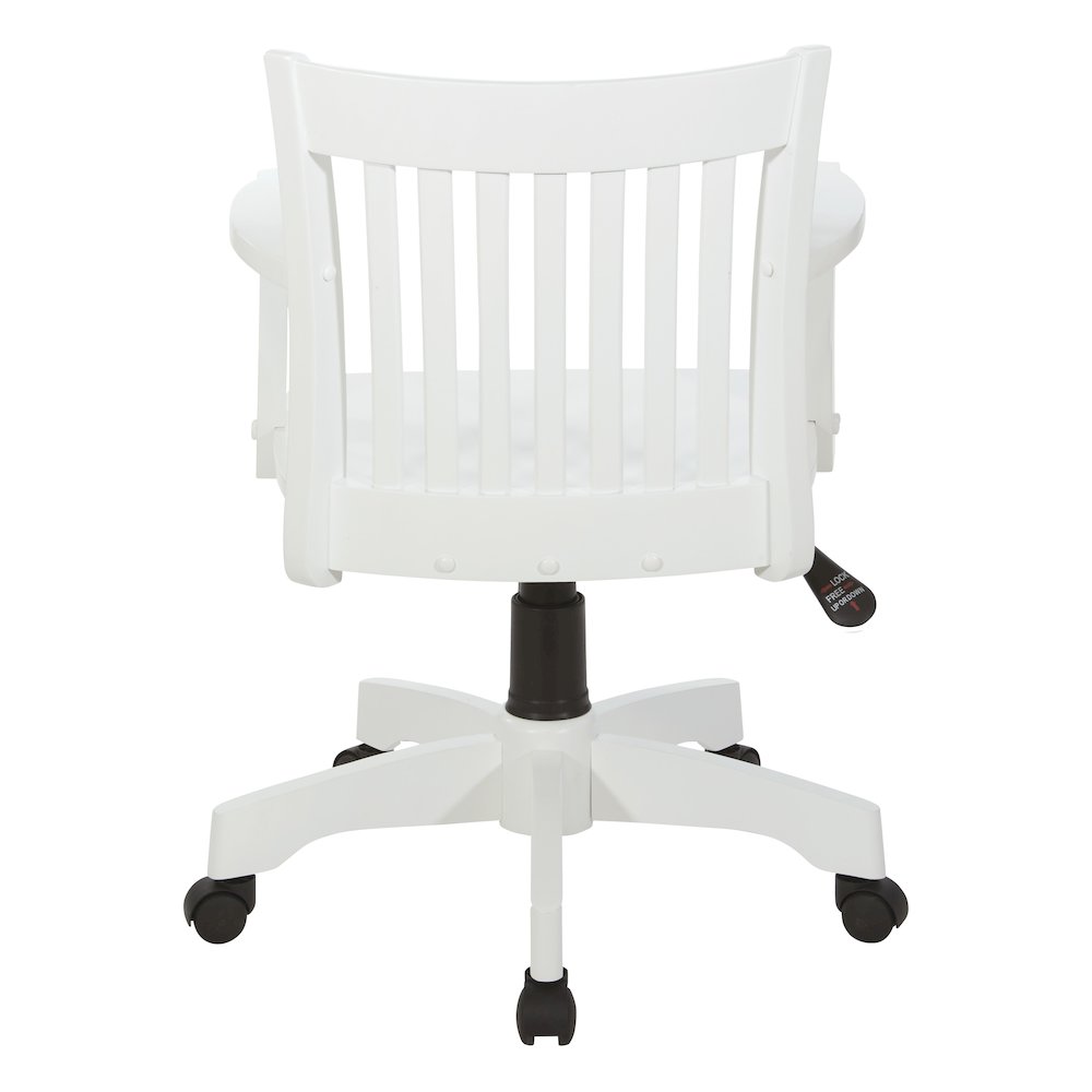 Deluxe Wood Banker's Chair. Picture 6